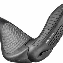 Ergon Poignée De Guidon GP4 Avec Bar Ends Long/long Noir