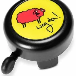 RFR Sonnette Pour Bicyclette BUDDYS Mouton Noir Et Jaune