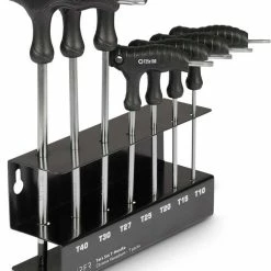 RFR Jeu De Douilles Hexagonales Rondes En Forme De T Argenté