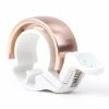 Cloche Knog Oi Petit White/brass | Diamètre Du Guidon : 22,2 Mm -VTT semi-rigide 27,5 pouces soldes knog oi small klingel limited edition 222 mm weiss messing 1280x1280 1