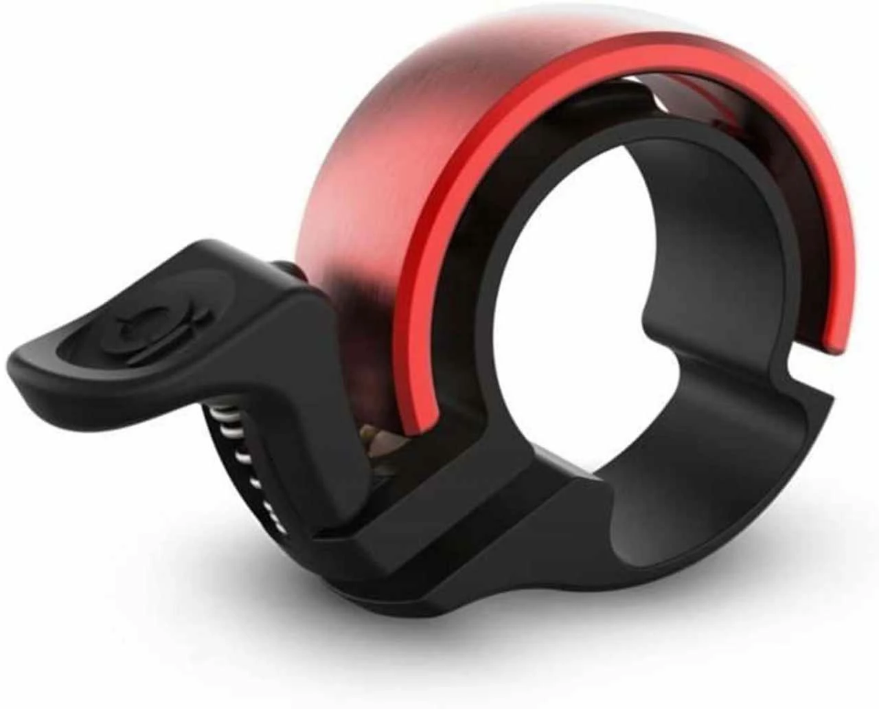 Cloche Knog Oi Petit Black/red 1 Cloche Knog Oi Petit Black/red